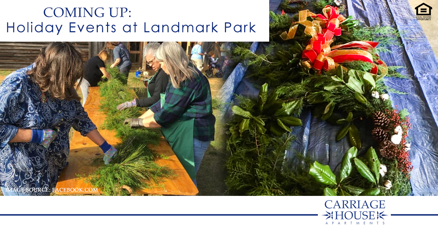 Holiday Events at Landmark Park
