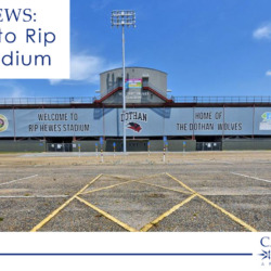 upgrades to Rip Hewes Stadium
