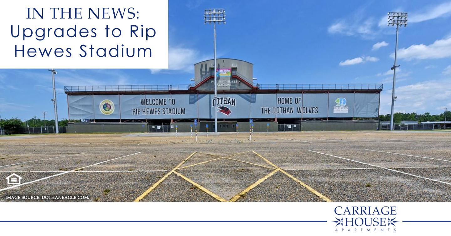 upgrades to Rip Hewes Stadium
