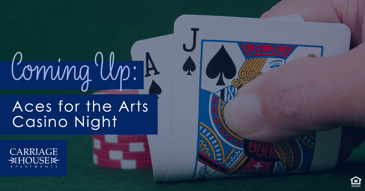 Coming Up: Aces for the Arts Casino Night